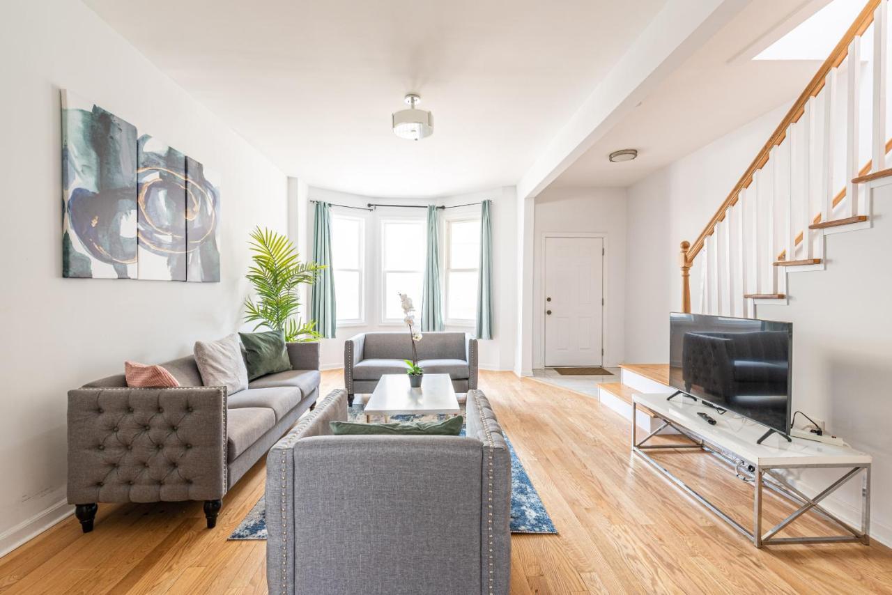 Вілла Tranquil Town House With Parking And Laundry - Just 25 Minutes To Time Square! Джерсі-Сіті Екстер'єр фото